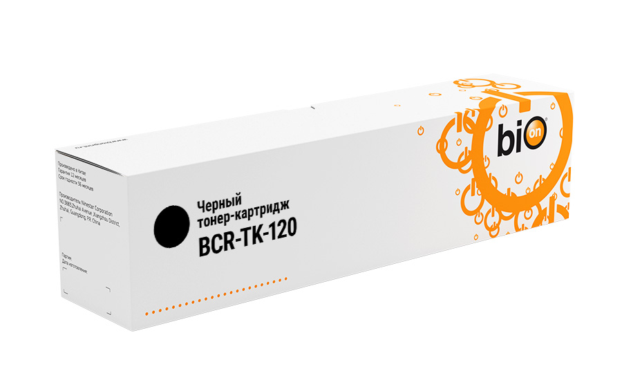 

Картридж лазерный Bion TK-120 (TK-120), черный, 7200 страниц, совместимый для Kyocera FS-1030D/DN
