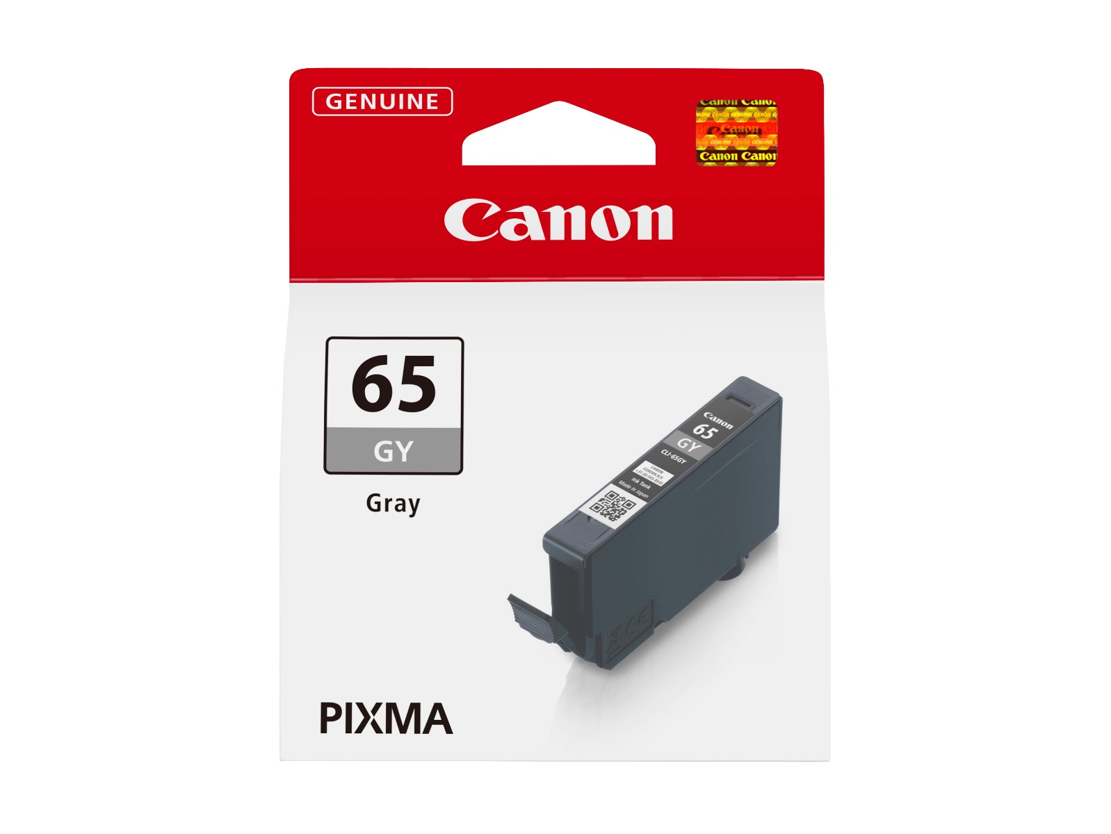 

Картридж струйный Canon CLI-65 GY (4219C001), серый, оригинальный, объем 12.6мл, для imagePROGRAF PRO-200, CLI-65 GY