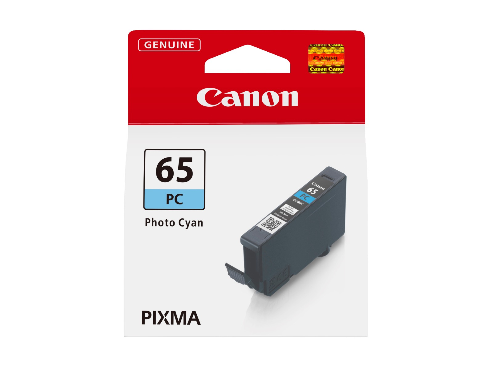 Картридж Canon CLI-65 PC (4220C001), фото голубой, 12.6 мл