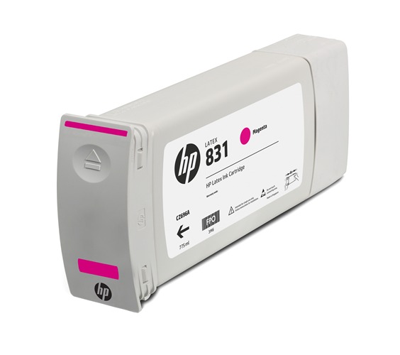

Картридж струйный HP 831 (CZ696A), пурпурный, оригинальный, объем 775 мл для HP Latex 310/315/330/335/360/370/375, 831