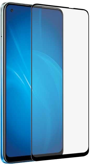 

Защитное стекло DF для экрана смартфона Realme 8/8 Pro, FullScreen, черная рамка (DF rmColor-14)