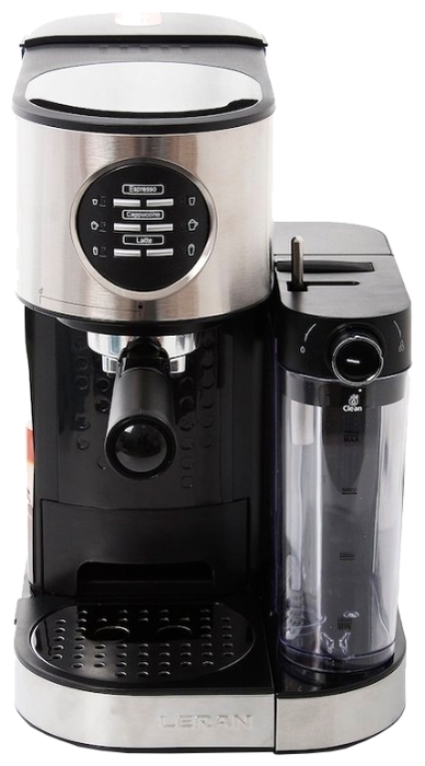 Кофеварка рожковая Leran ECM-1585, 1.47 кВт, 1.7 л