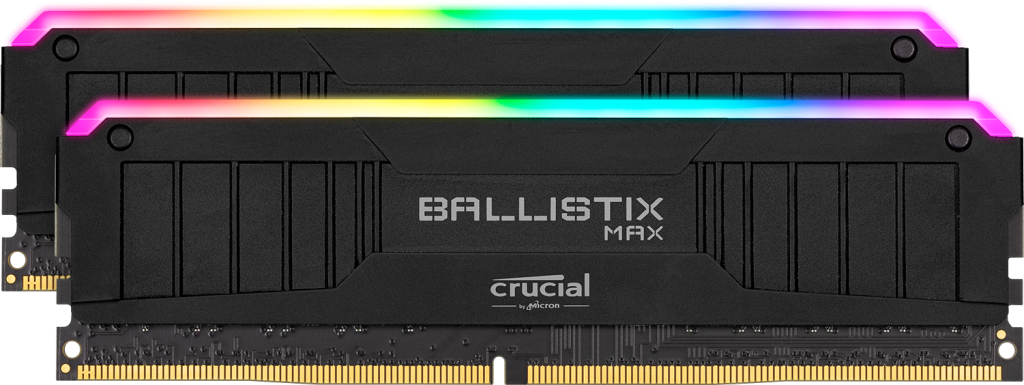 

Комплект памяти DDR4 DIMM 16Gb (2x8Gb), 4400MHz, CL19, 1.4V Crucial Ballistix MAX RGB Black (BLM2K8G44C19U4BL), BLM2K8G44C19U4BL