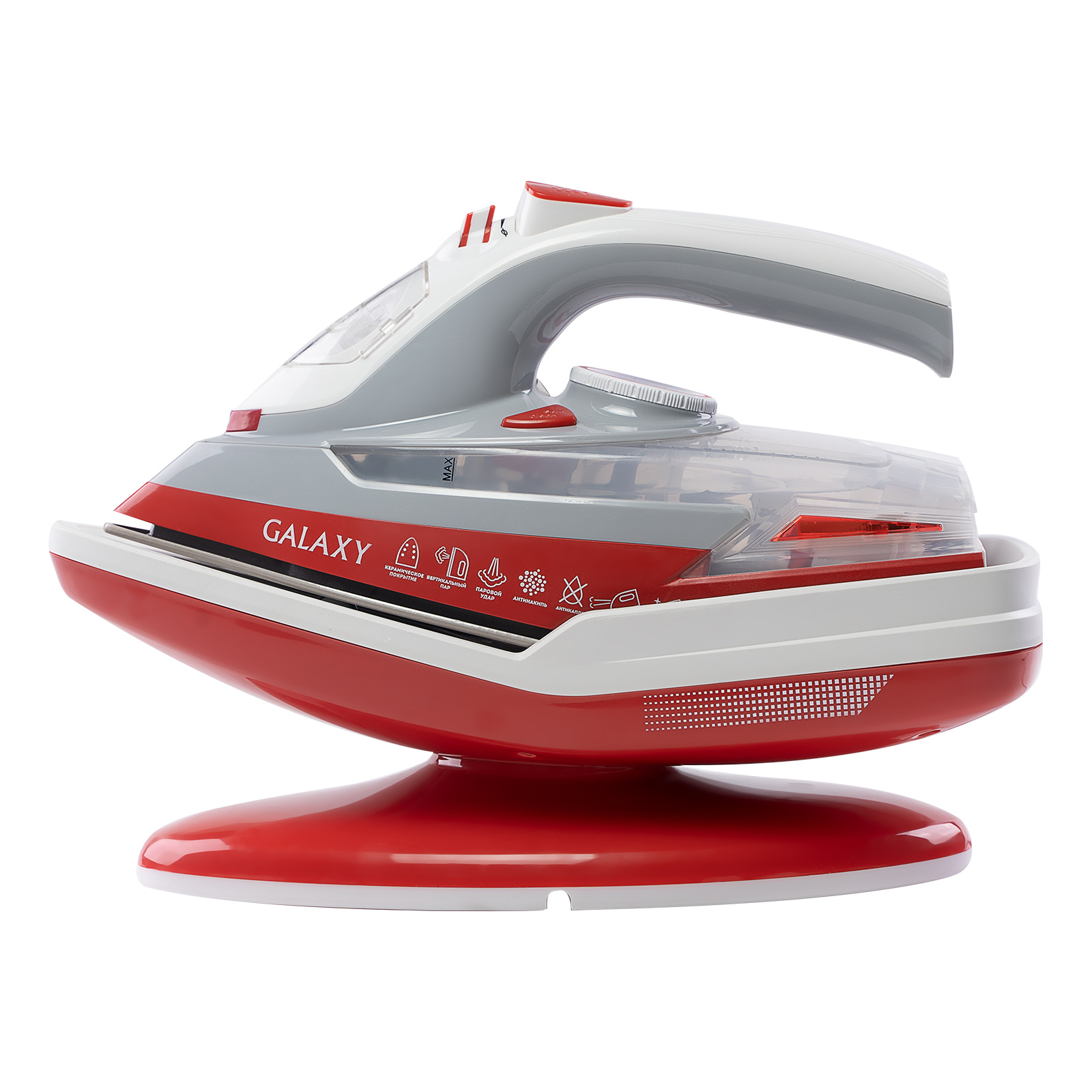 

Утюг GALAXY GL6150 2200Вт, 2м, красный (гл6150), GL6150