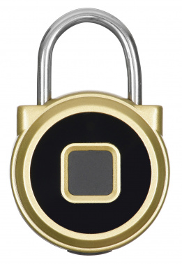 

Умный навесной замок Digma SmartLock R1, отпечаток пальца, 20 пользователей, Li-Ion 100 mAh, золотистый (1146256), SmartLock R1