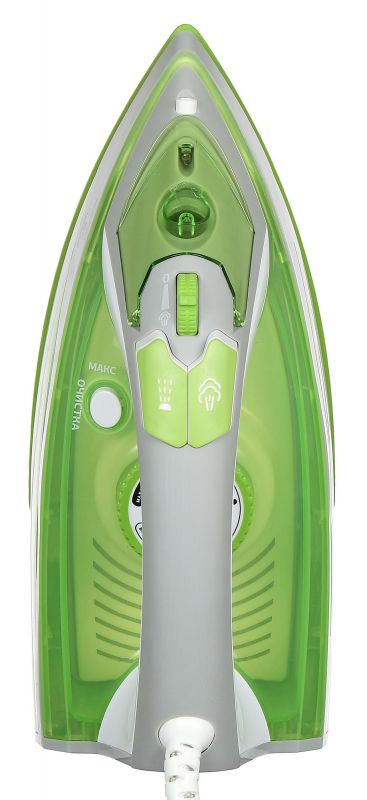 

Утюг StarWind SIR8925 2.4 кВт, длина шнура 1.5 м, зеленый/серый (SIR8925), SIR8925