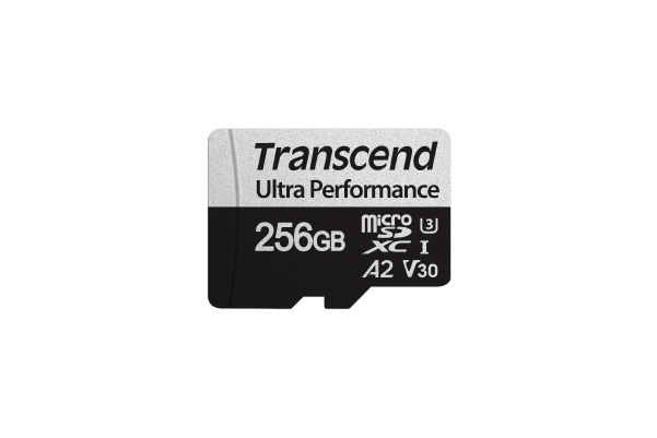 Карта памяти 256Gb microSDXC Transcend 340S Class 10 UHS-I U3 V30 A2 адаптер 4200₽