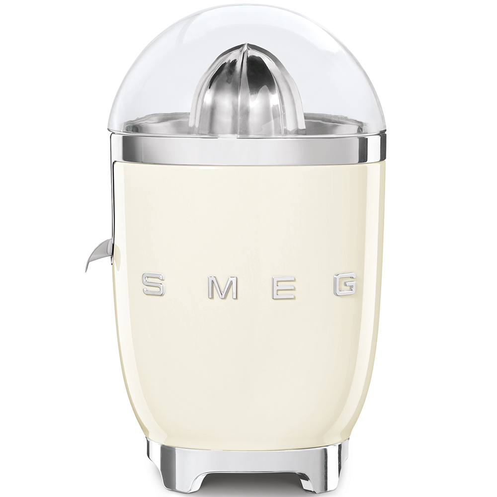 

Соковыжималка для цитрусовых SMEG Стиль 50-х CJF01CREU 70 Вт, кремовый (CJF01CREU), CJF01CREU