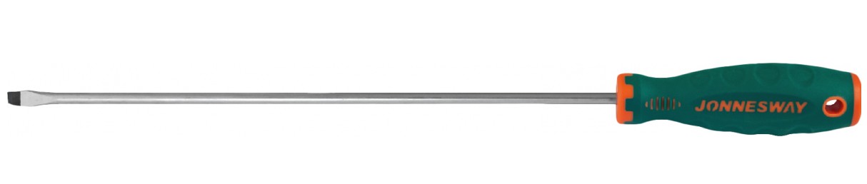 

Отвертка Slotted (SL) SL10x250мм, CrV, магнитный наконечник, прорезиненная рукоять, Jonnesway D71S10250 (46115), D71S10250