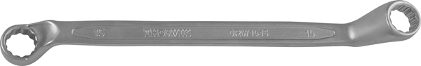 

Ключ гаечный накидной изогнутый 10x11 мм, CrV, кованый, Thorvik ORW1011 (52012), ORW1011
