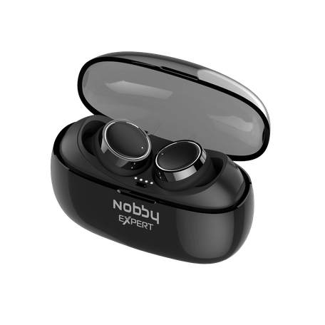 

Беспроводные наушники Nobby Expert T-110, черный/серебристый (NBE-BH-50-02), Expert T-110