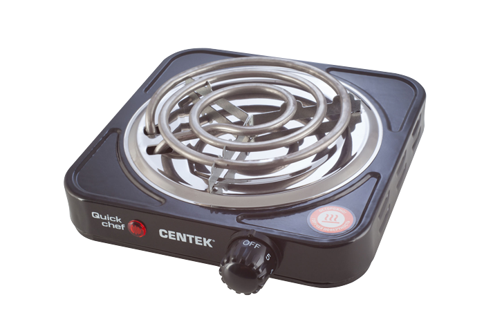Плита компактная электрическая Centek CT-1508 Black (CT-1508)