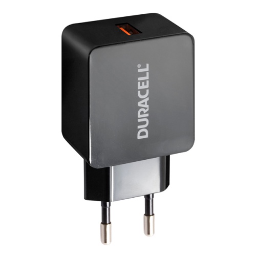 

Сетевое зарядное устройство Duracell DRACUSB8-RU, 1USB, Quick Charge, 3A, черный (DRACUSB8-RU), DRACUSB8-RU