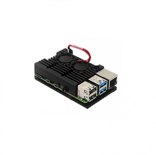 

Корпус Qumo RS010 для Raspberry Pi 4, черный (RS010), RS010