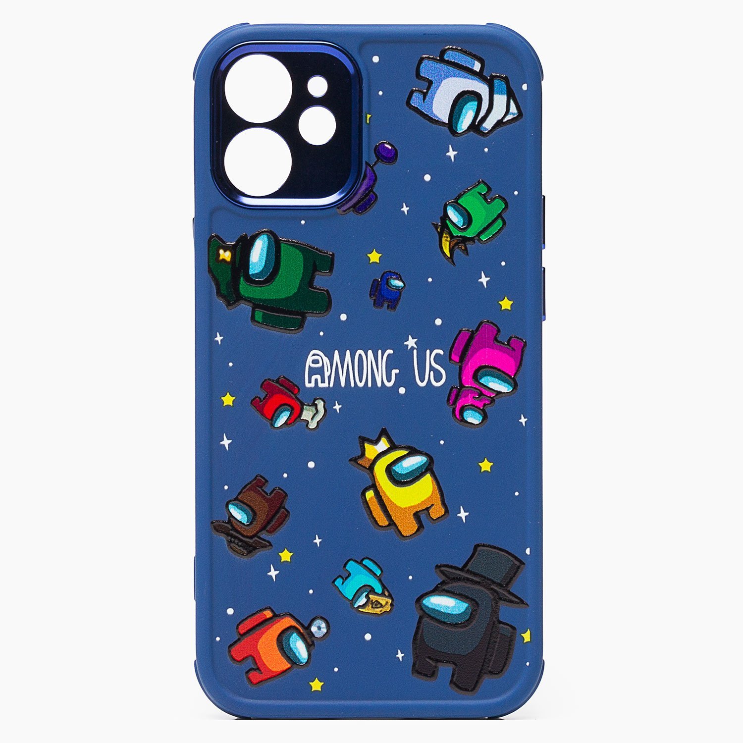 

Чехол-накладка Among Us SC235 для смартфона Apple iPhone 12 mini, рисунок (002) (130016)