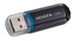 Флешка 16Gb USB 2.0 ADATA C906, черный (AC906-16G-RBK)