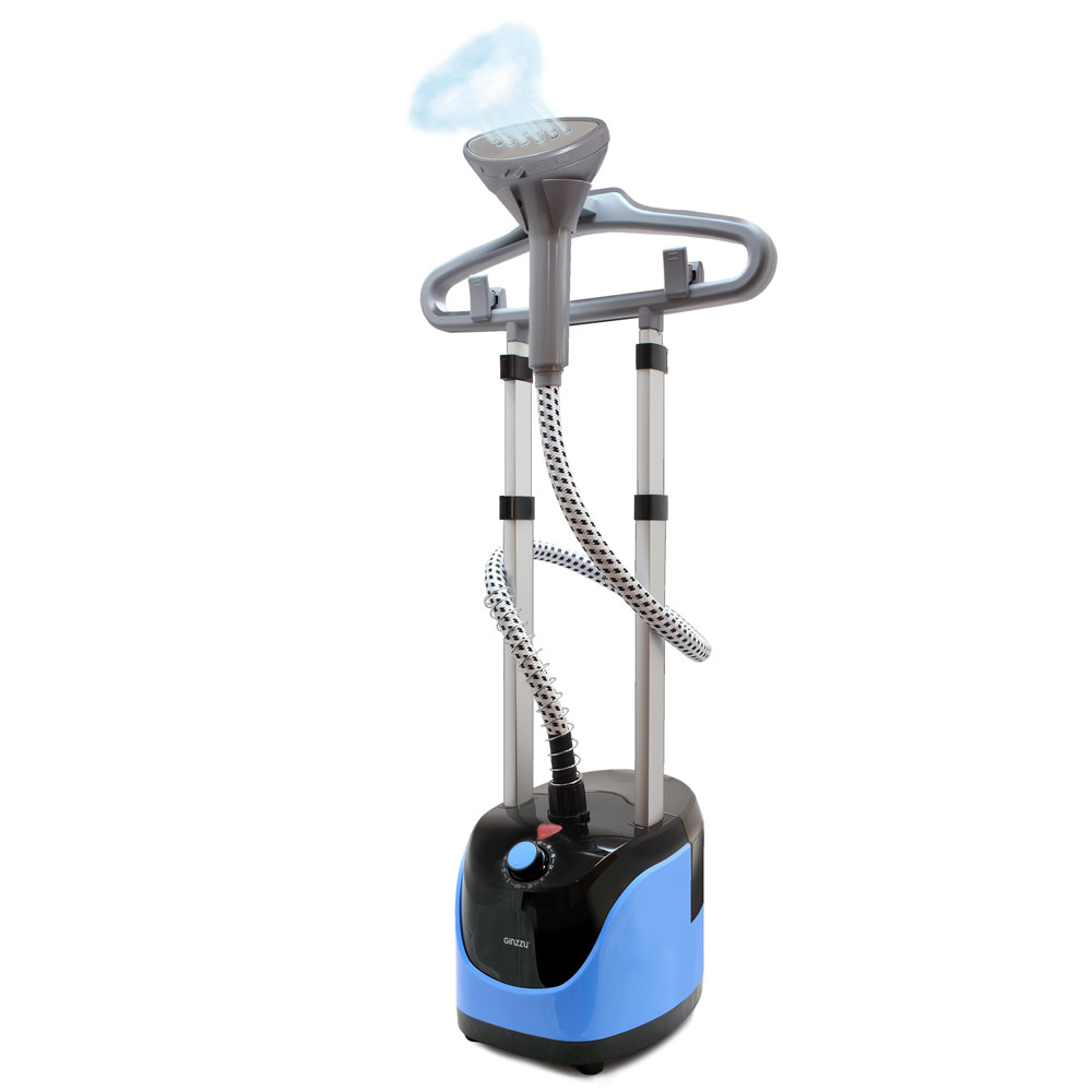Отпариватель напольный GINZZU HG-202 blue 2200Вт, синий (HG-202 blue)