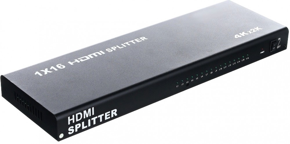 Разветвитель HDMI Telecom TTS7015 1xHDMI-16xHDMI 4096x2160 00000337474 11900₽