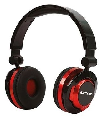 

Проводные наушники Exployd EX-HP-928, mini jack 3.5 mm, красный (EX-HP-928), EX-HP-928