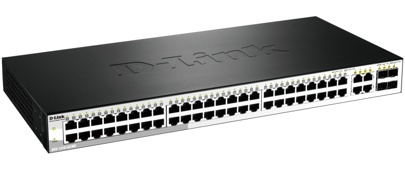 

Коммутатор D-link DES-1210-52/ME, управляемый, кол-во портов: 48x100 Мбит/с, кол-во SFP/uplink: combo RJ-45/SFP 4x1 Гбит/с, установка в стойку (DES-1210-52/ME/C1A), DES-1210-52/ME