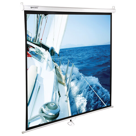 Экран для проектора Brauberg 236727, 114" 1:1 202x202