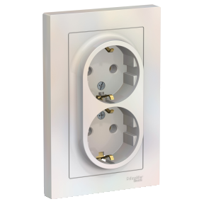 

Розетка Schneider Electric ATLASDESIGN, скрытый монтаж, 2-х постовая, с з/к, 16A, в сборе, IP20, жемчуг (ATN000424)