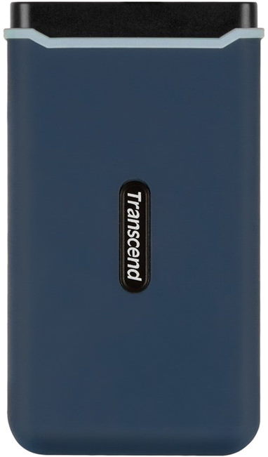 

Внешний твердотельный накопитель (SSD) Transcend 500Gb ESD370C, 2.5", USB 3.1/Type-C, синий (TS500GESD370C), TS500GESD370C