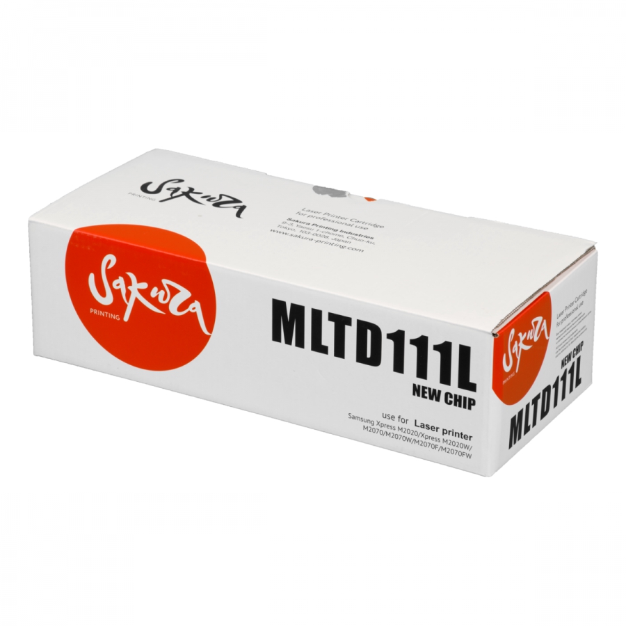 

Картридж лазерный SAKURA SAMLTD111L-N (MLT-D111L-N), черный, 2000 страниц, совместимый для Samsung Xpress SL-M2020/FEV/ SL-M2020W/FEV/ SL-M2022/ SL-M2022W/ SL-M2070/ SL-M2070W/ SL-M2070F/ SL-M2070FW/ SL-M2070FH/ SL-M2070HW/ SL-M2071/ SL-M2071W/ SL-M2071F/