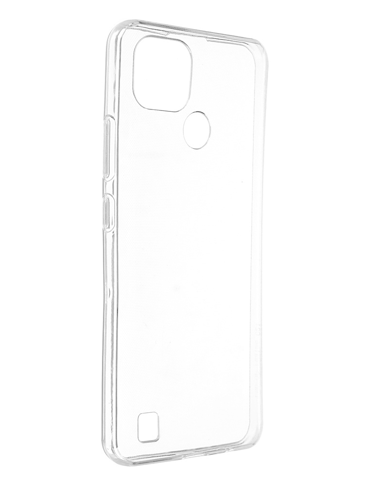 Чехол-накладка iBox Crystal для смартфона Realme C21, силикон, прозрачный (УТ000024731)