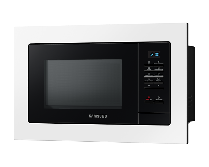 

Микроволновая печь встраиваемая Samsung MS20A7013AL/BW 20л, 850Вт, белый/черный (MS20A7013AL/BW), MS20A7013AL/BW
