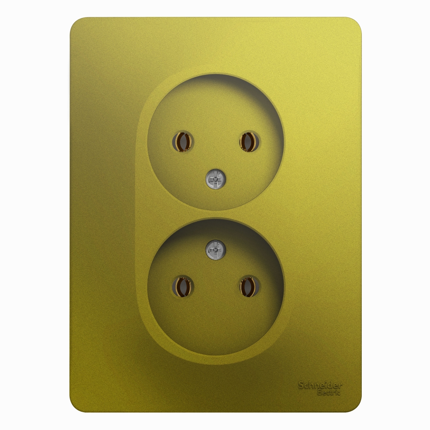 

Розетка Schneider Electric GLOSSA, скрытый монтаж, 2-х постовая, 16A, в сборе, IP20, фисташковый (GSL001020)