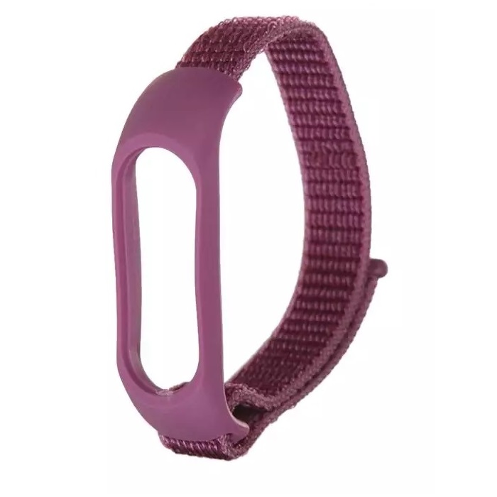 

Ремешок Red Line для Xiaomi Mi Band 5/ Amazfit Band 5, нейлон, сиреневый (УТ000022716)