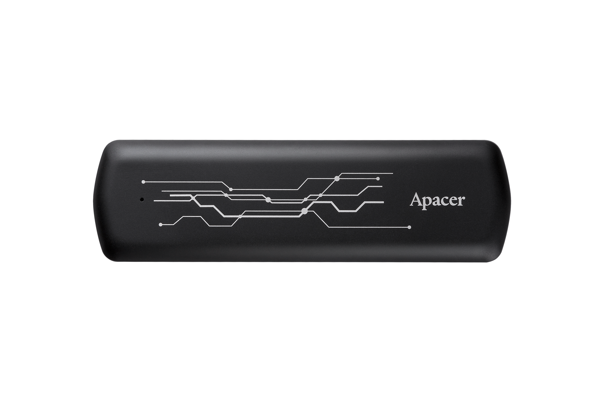 Внешний твердотельный накопитель (SSD) Apacer 512Gb AS722, USB 3.2/Type-C, черный (AP512GAS722B-1)