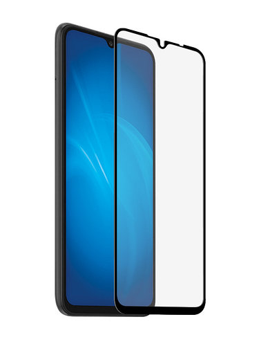 

Защитное стекло mObility для экрана смартфона Xiaomi Redmi 9A/9C, Full screen full glue, черная рамка, 3D (УТ000024403)