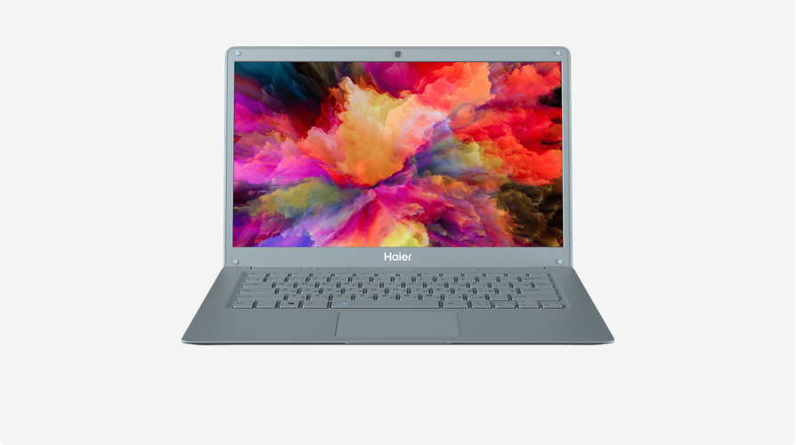 

Ноутбук Haier Alpha A1410EM 14.1" IPS 1366x768, Intel Celeron N4000 1.1GHz, 4Gb RAM, 64Gb eMMC, W10, серебристый (JM02VHE08RU), A1410EM