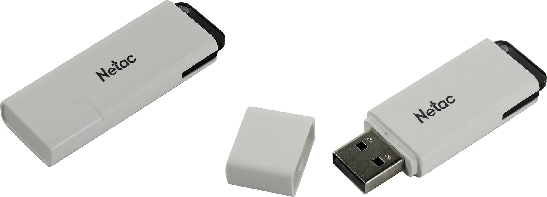 

Флешка 64Gb USB 2.0 Netac U185, белый (NT03U185N-064G-20WH), U185