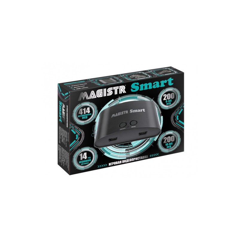 

Игровая приставка SEGA magistr smart, черный + 414 игр (ConSkDn106), magistr smart