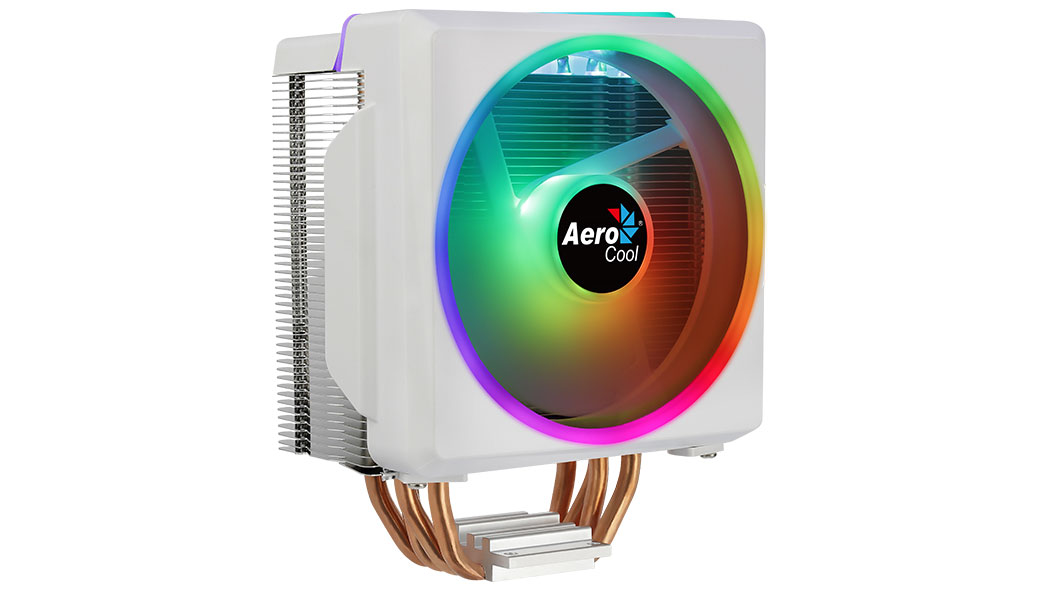 

Кулер для процессора Aerocool Cylon 4F WH для Socket 775/115x/1200/2011/2011-3/2066/AM2/AM2+/AM3/AM3+/FM1/AM4/FM2/FM2+, 1800rpm, 26 дБА, 145 Вт, 4-pin PWM, Al, ARGB (Cylon 4F WH ARGB PWM 4P), Cylon 4F WH