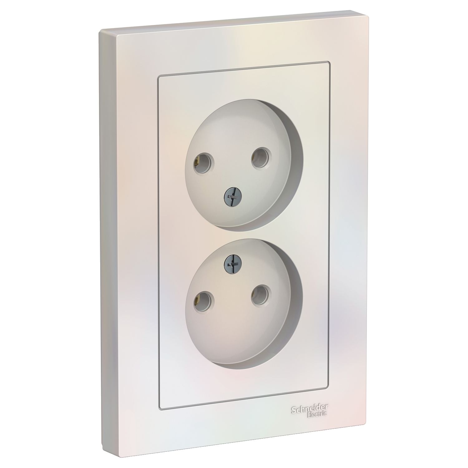

Розетка Schneider Electric ATLASDESIGN, скрытый монтаж, 2-х постовая, 16A, в сборе, IP20, жемчуг (ATN000420)