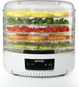 

Сушилка для овощей и фруктов GORENJE FDK500GCW 380Вт, 35-70 °C, белый (FDK500GCW), FDK500GCW