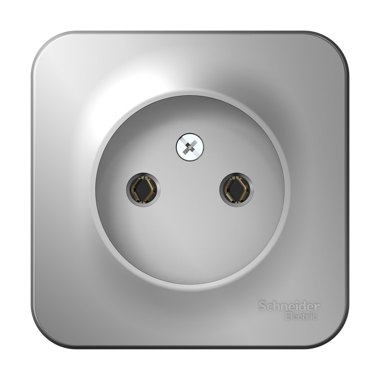 

Розетка Schneider Electric Blanca, открытый монтаж, однопостовая, 16A, в сборе с изолирующей пластиной, IP20, алюминий (BLNRA000113)