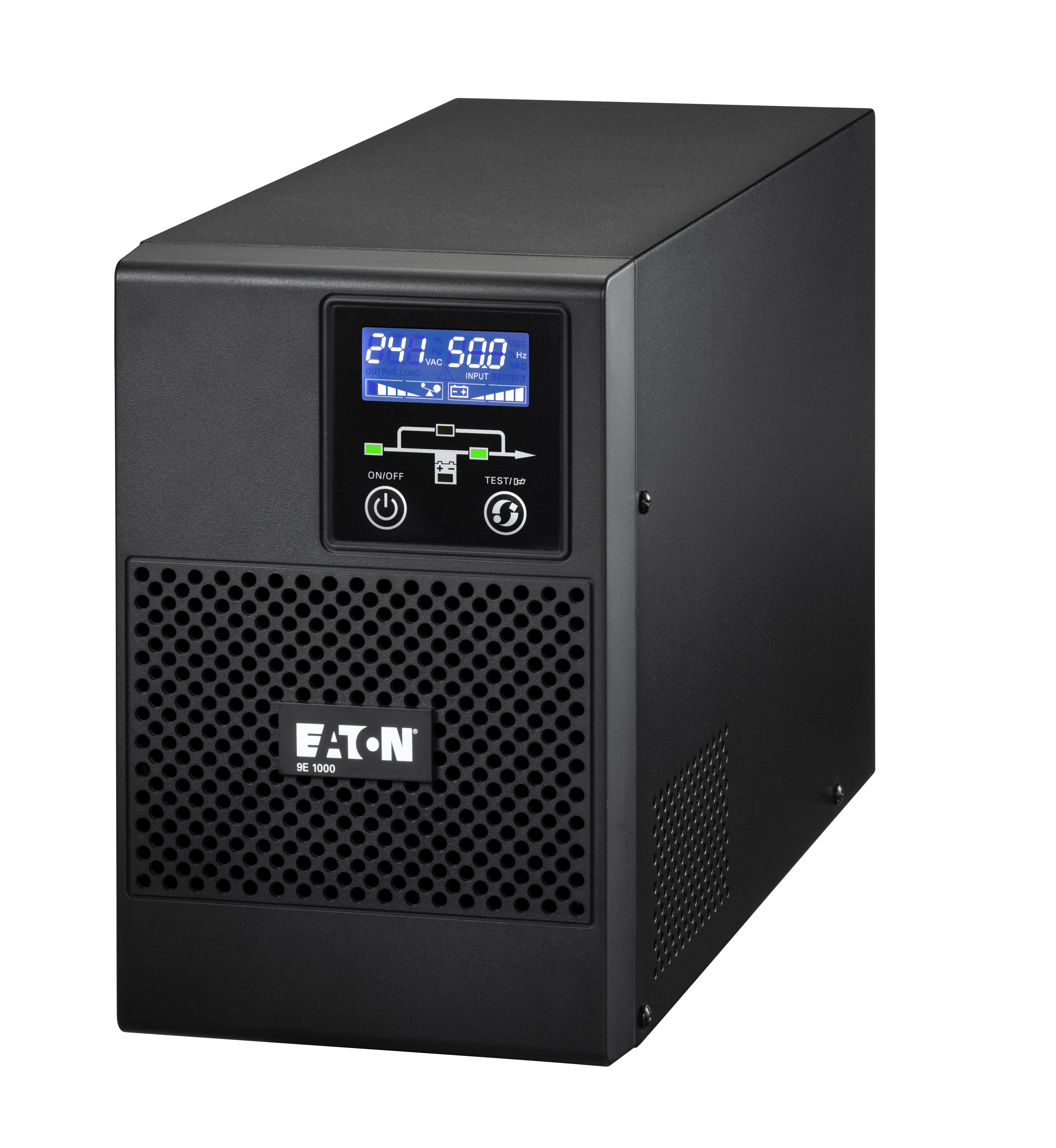 

ИБП Eaton 9E 1000i, 1000VA, 800W, IEC, розеток - 4, USB, черный (9E1000I), 9E 1000i