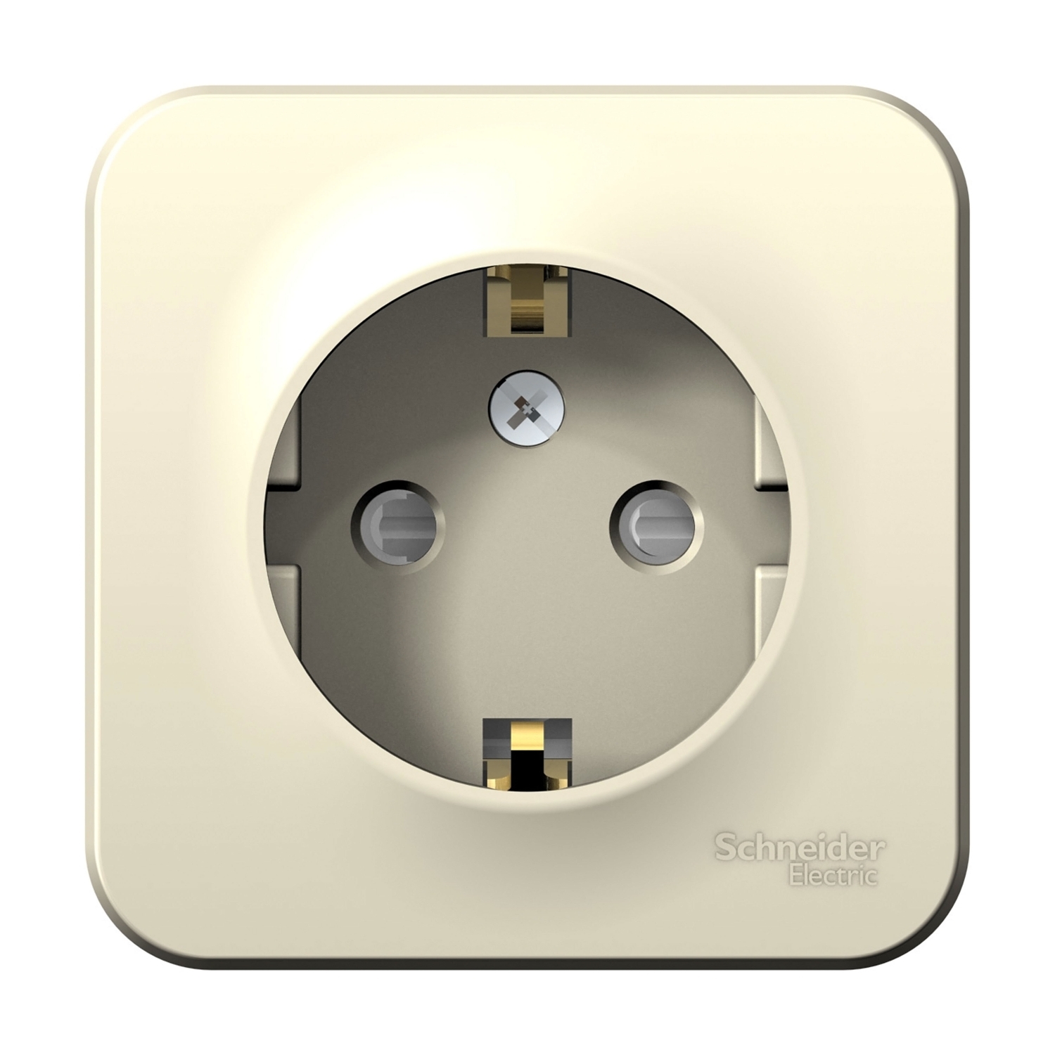 

Розетка Schneider Electric Blanca, открытый монтаж, однопостовая, с з/к, со шторками, 16A, в сборе, IP20, молочный (BLNRA011102)