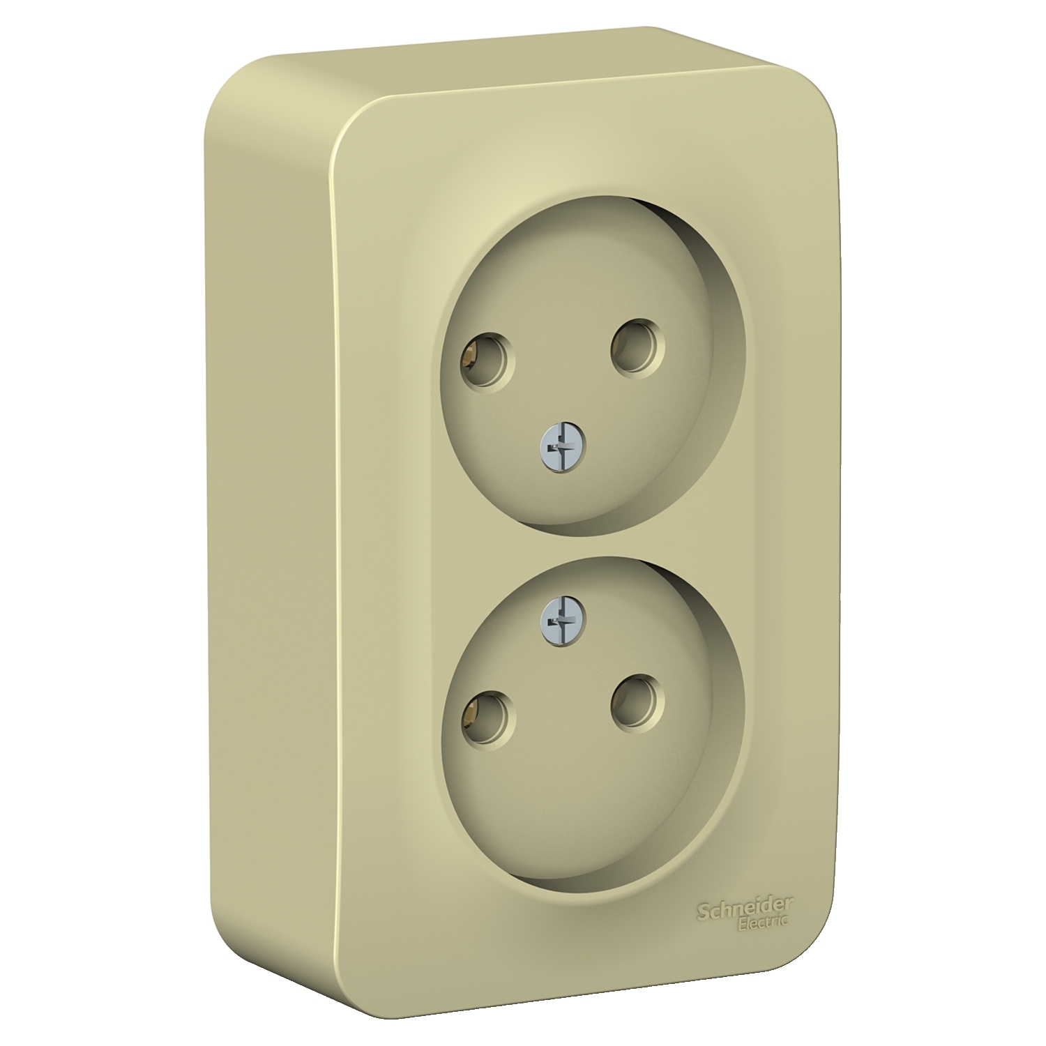 

Розетка Schneider Electric Blanca, 2-х постовая, 16A, в сборе с изолирующей пластиной, IP20, бежевый (BLNRA000217)