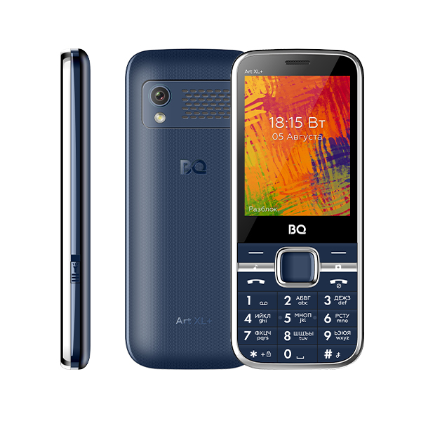 Мобильный телефон BQ 2838 Art XL+ синий