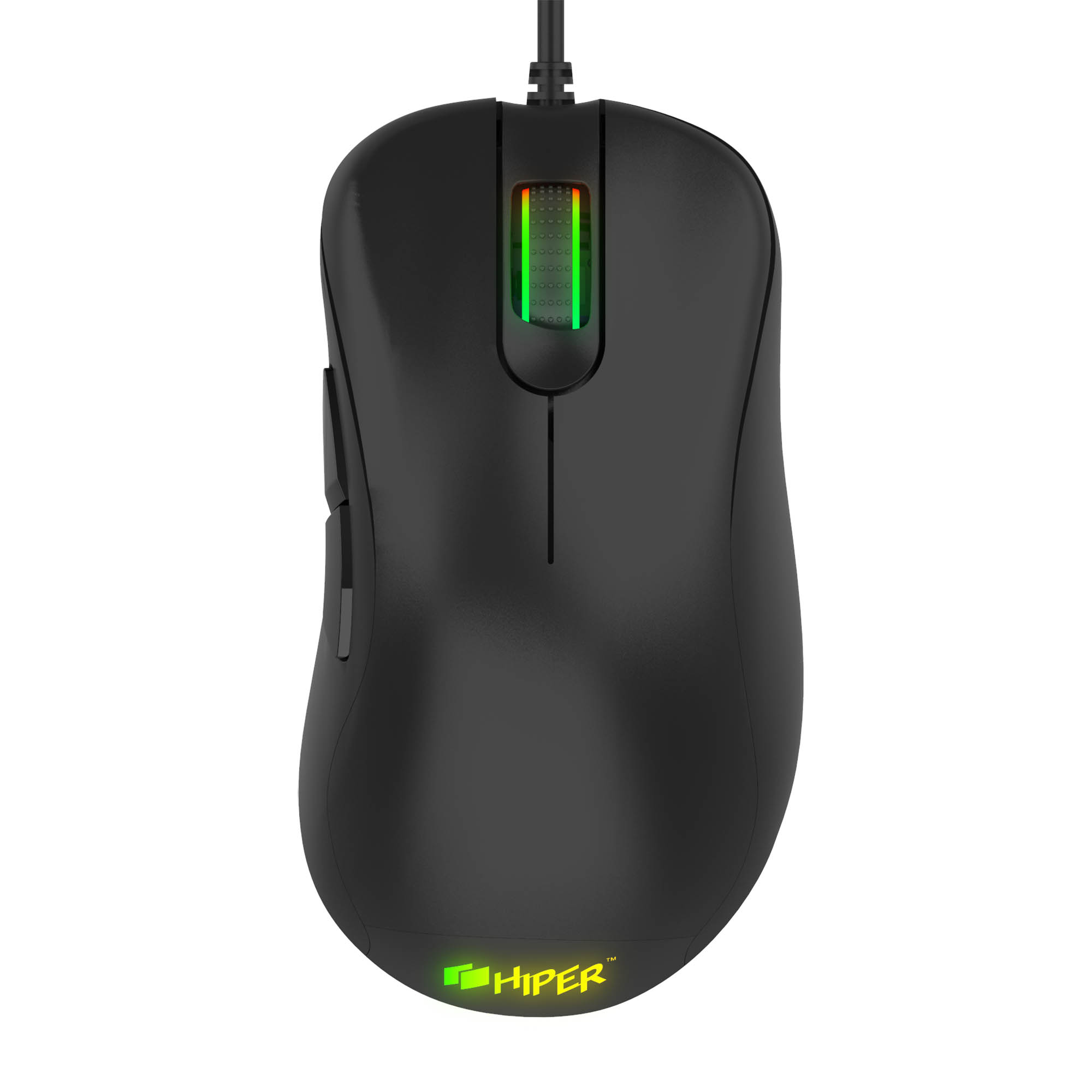 

Мышь проводная Hiper STALKER, 6200dpi, оптическая светодиодная, USB, черный (GMUS-1000), STALKER