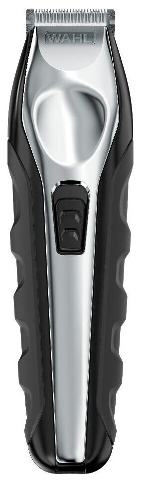 

Машинка для стрижки Wahl Ergonomic Total Grooming Kit, насадок 12, черный/серебристый (9888-1216), Ergonomic Total Grooming Kit