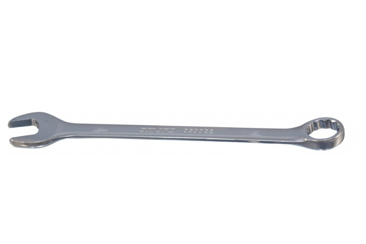 Ключ гаечный комбинированный 6 мм, углеродистая высоколегированная сталь, кованый, Ombra, 030006