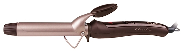 

Щипцы Vitek VT-2539 CL, 180°C, 30Вт, керамическое покрытие, 1 режим, петля для подвешивания, 1.8м, безопасная подставка, коричневый, VT-2539 CL