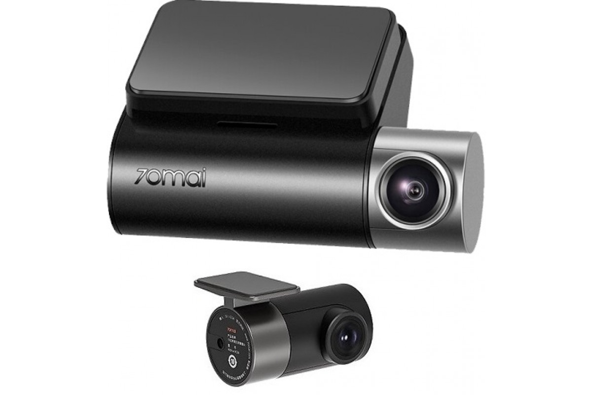 Видеорегистратор Xiaomi 70mai Dash Cam Pro Plus+Rear Cam Set, 2 камеры, 2592x1944 30 к/с, 2" 480x360